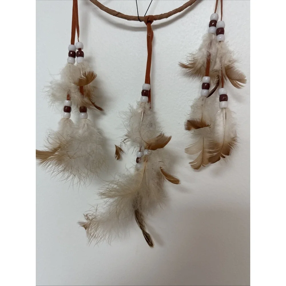 Dream Catcher Wall Hanging Native American Indian Feathers Boho Southwestern